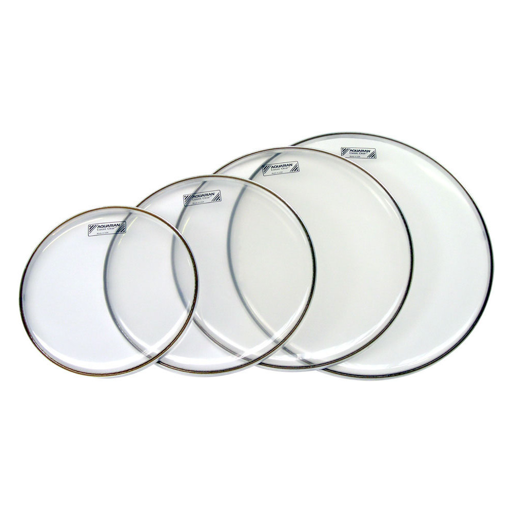 Parche Aquarian Classic Clear 12"