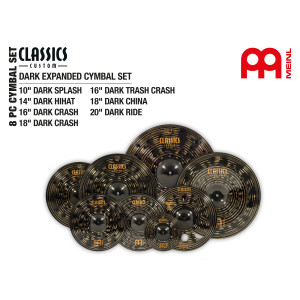 Meinl C.Custom Dark Expanded Set