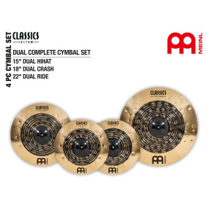 Set Meinl C.custom Dual 15-18-22