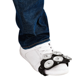 Meinl Black Cajon Pedal Tambourine