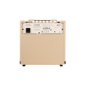 Ampli Guitare Cort 15w Reverb White Sand