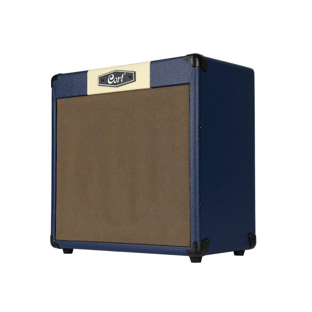 Amplificador de guitarra Cort 30W Reverb azul