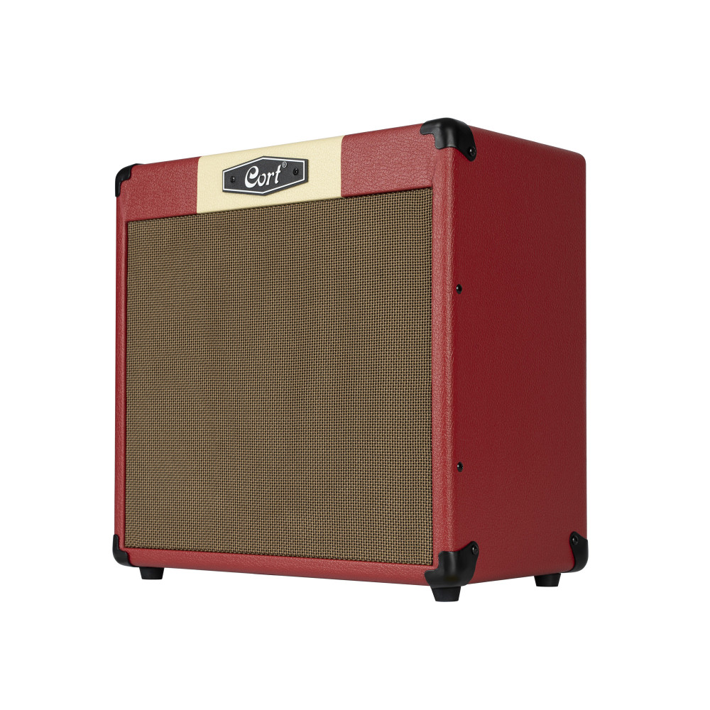 Ampli Guitare Cort 30w Reverb Rouge