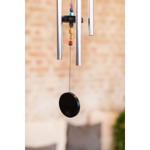 Chimes Sonic Energy Chakra 25", Silver