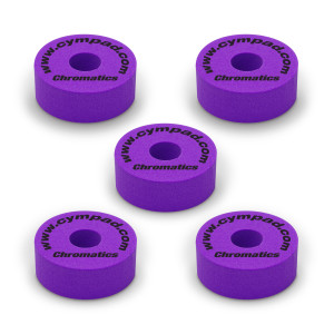 Set de 5 pads Cympad Chromatics violeta
