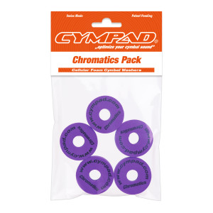 Set 5 Pads Cympad Chromatics Violet