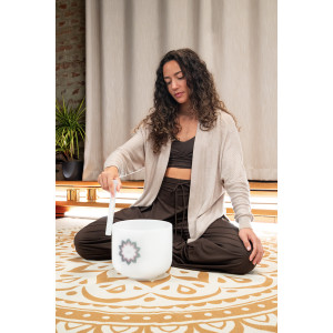 Sonic Energy Crystal Singing Bowl 9"