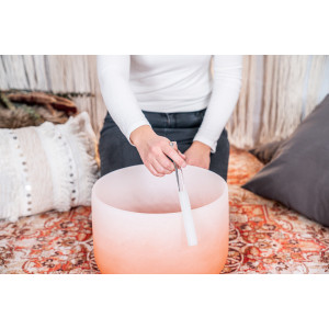 Singing Bowl Sonic Cristal 13" Orange