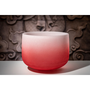 Singing Bowl Sonic Crystal 14" Red