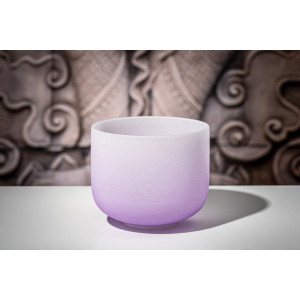 Singing Bowl Sonic Crystal 8" Purple