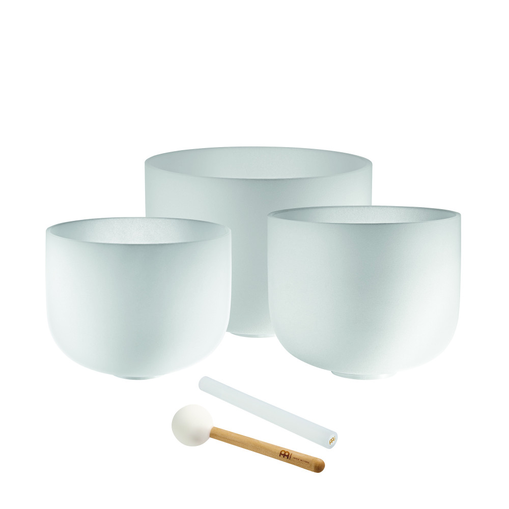 Set Singing Bowl Sonic Energy Crystal