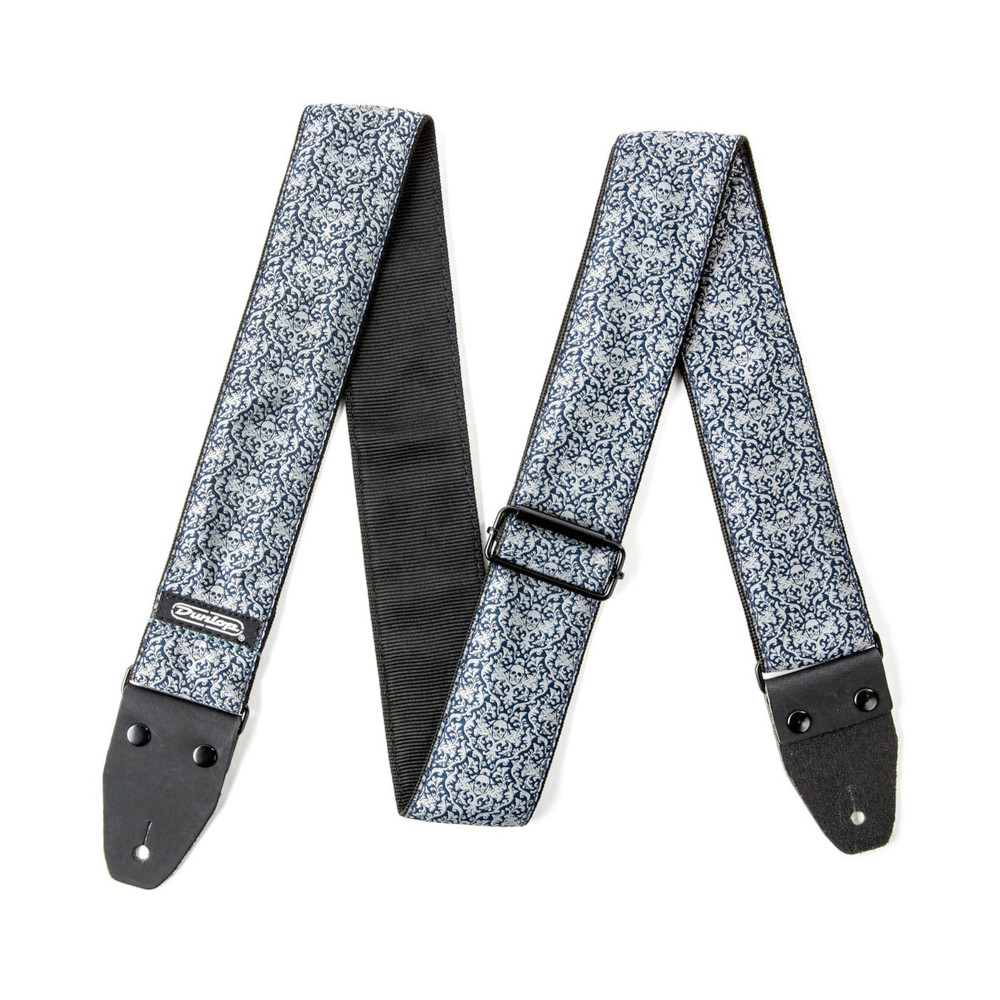 Courroie Dunlop Jacquard Fleurs De Skull