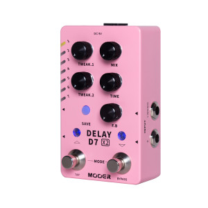 Pedale Mooer D7 Delay X2