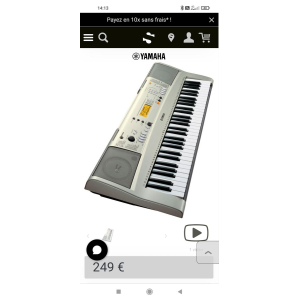 Yamaha PSR E-313 - Teclado arranger