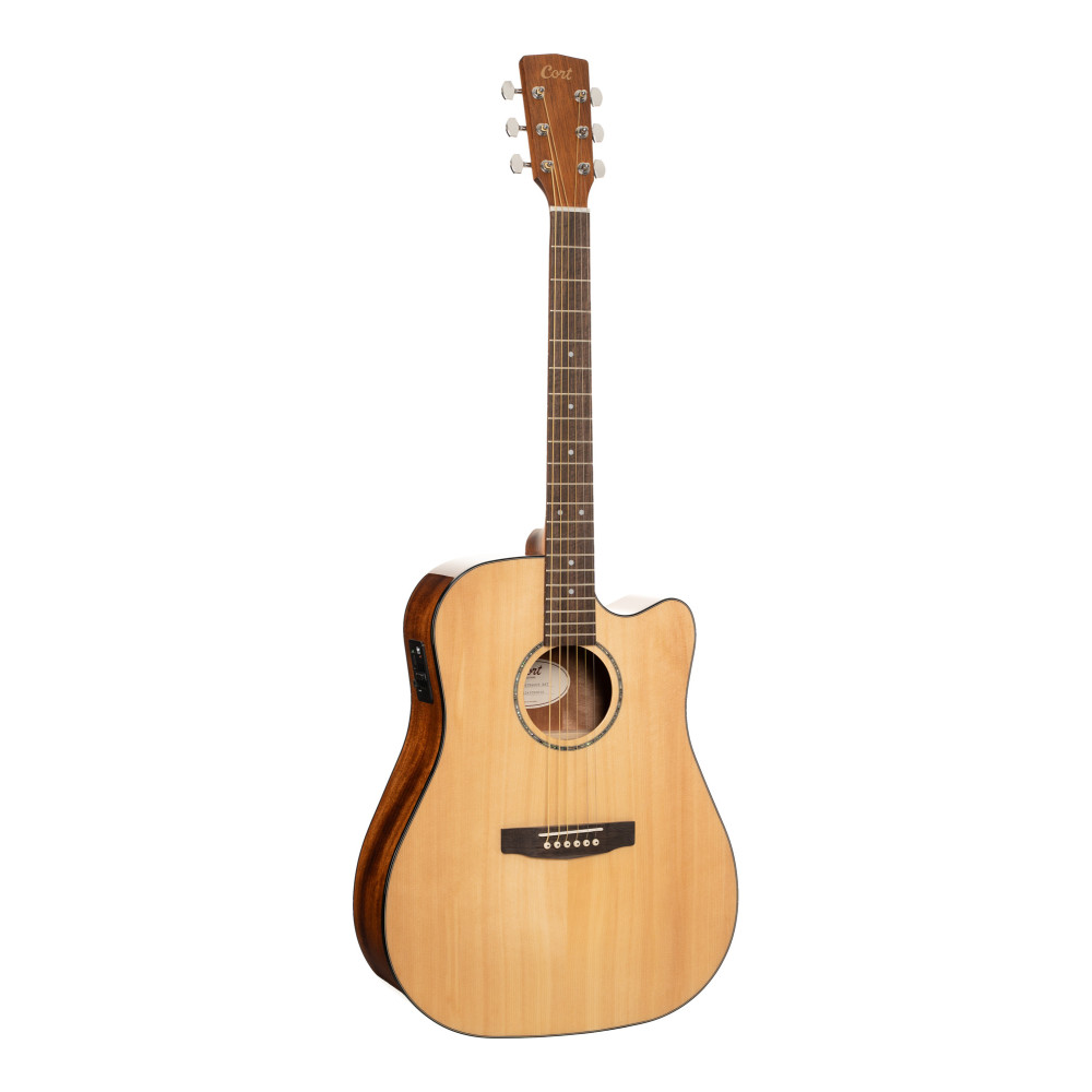 Guitare Cort Earth60ce Naturel Brillant