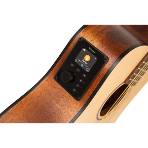 Guitarra Cort Earth Go Hyvibe, funda