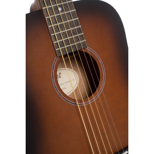 Guitarra Cort Earth Go Hyvibe, funda