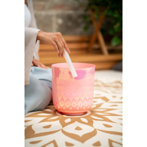 Cuenco Tibetano Sonic Energy de Cristal 7.5"