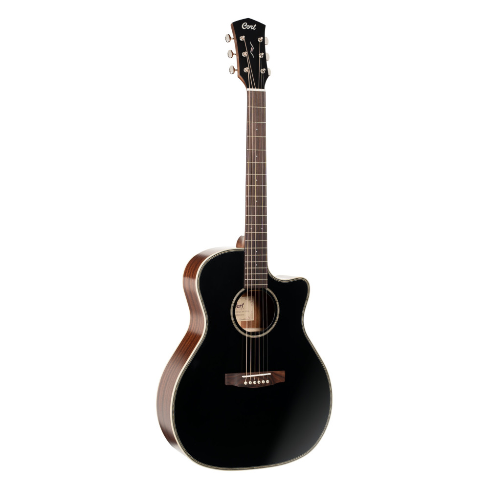 Cort Essence GA4 Guitar Black Top