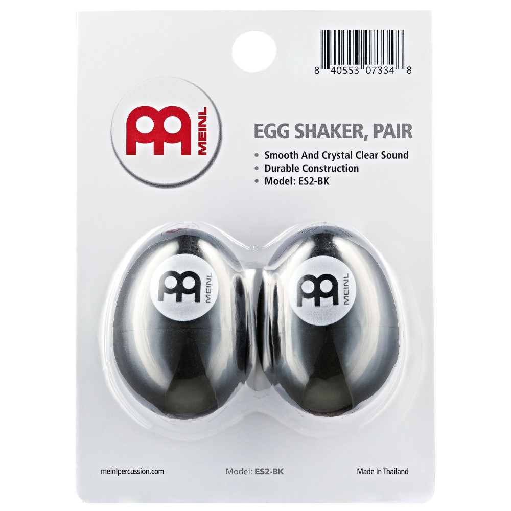 Huevera shaker Meinl de plástico negro