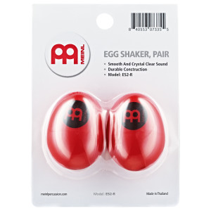 Oeuf Shaker Meinl Plastique Rouge