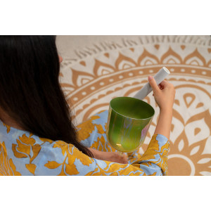 Singing Bowl Sonic Energy Crystal 396 Hz