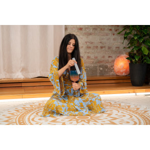 Singing Bowl Sonic Energy Crystal 528 Hz