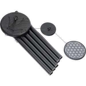 Chimes Sonic Energy Flower Of Life 36"