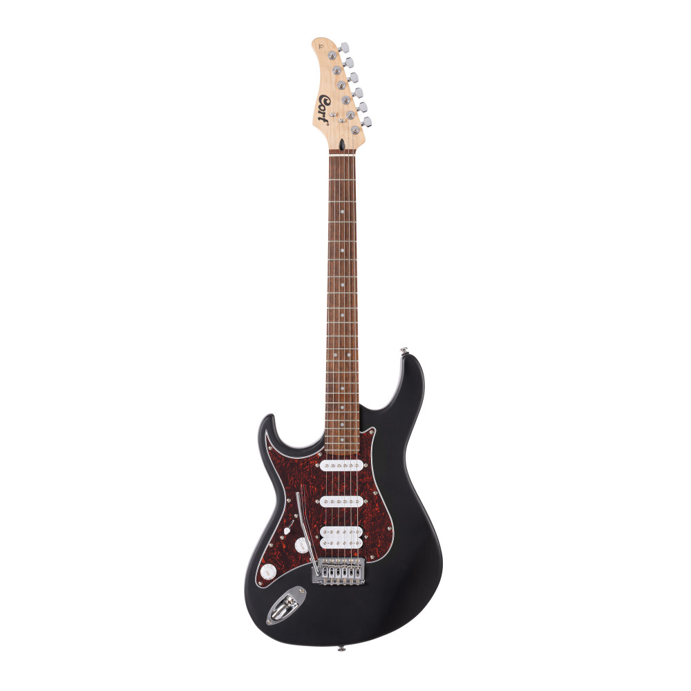 Guitarra Cort G110 Negra P. abiertas para zurdos