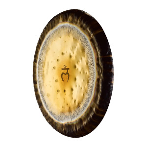Gong del chakra raíz, 24" / 60 cm, 194,18 Hz