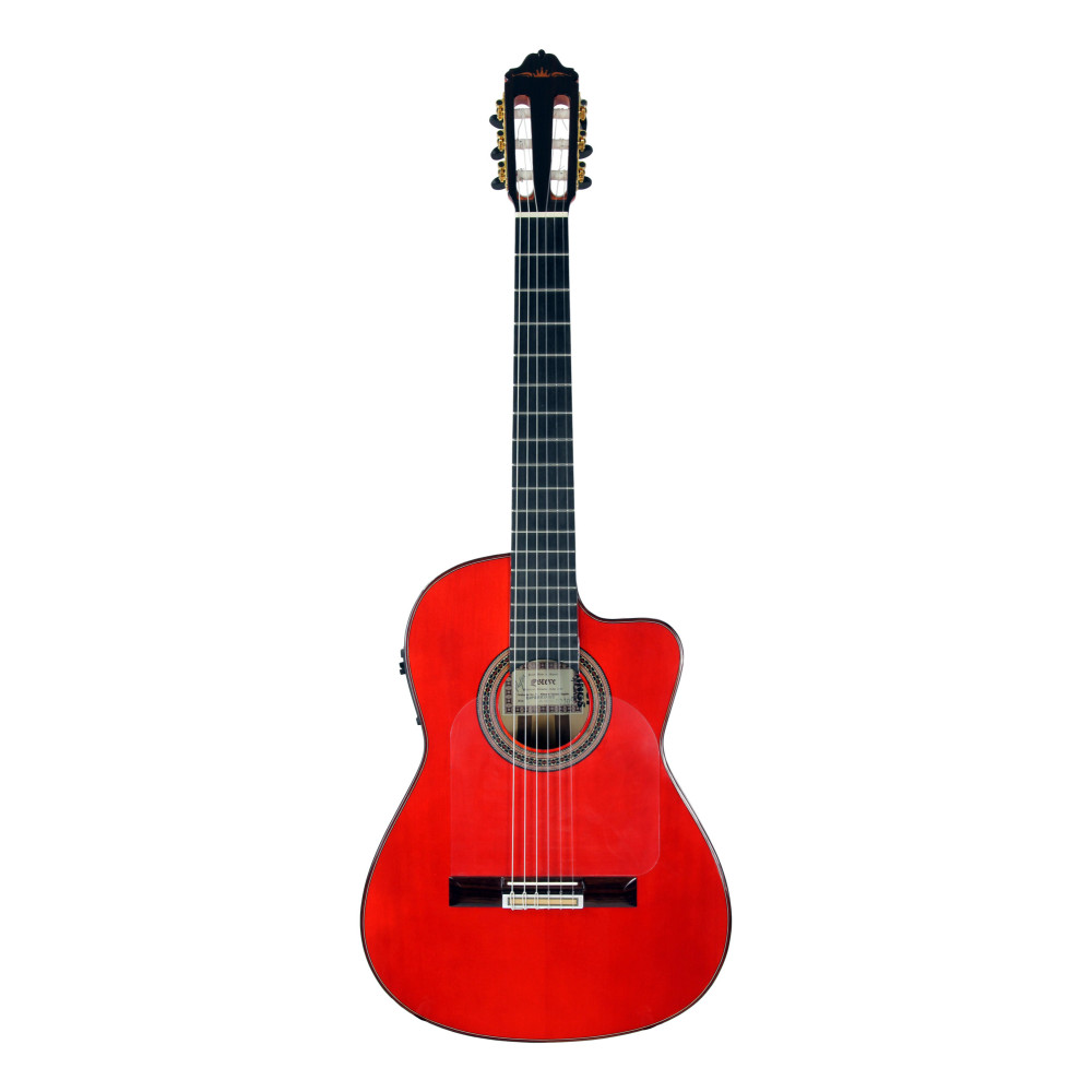 Guitarra Esteve Gipsykings Epicea Ce Red