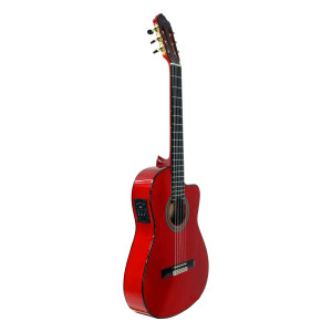 Guitarra Esteve Gipsykings Epicea Ce Red