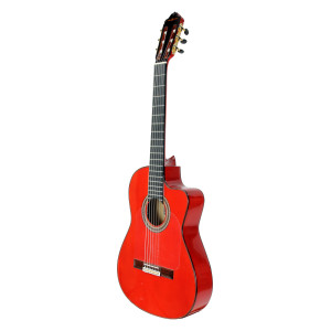 Guitarra Esteve Gipsykings Epicea Ce Red