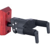 Soporte de pared Hercules para guitarra burdeos