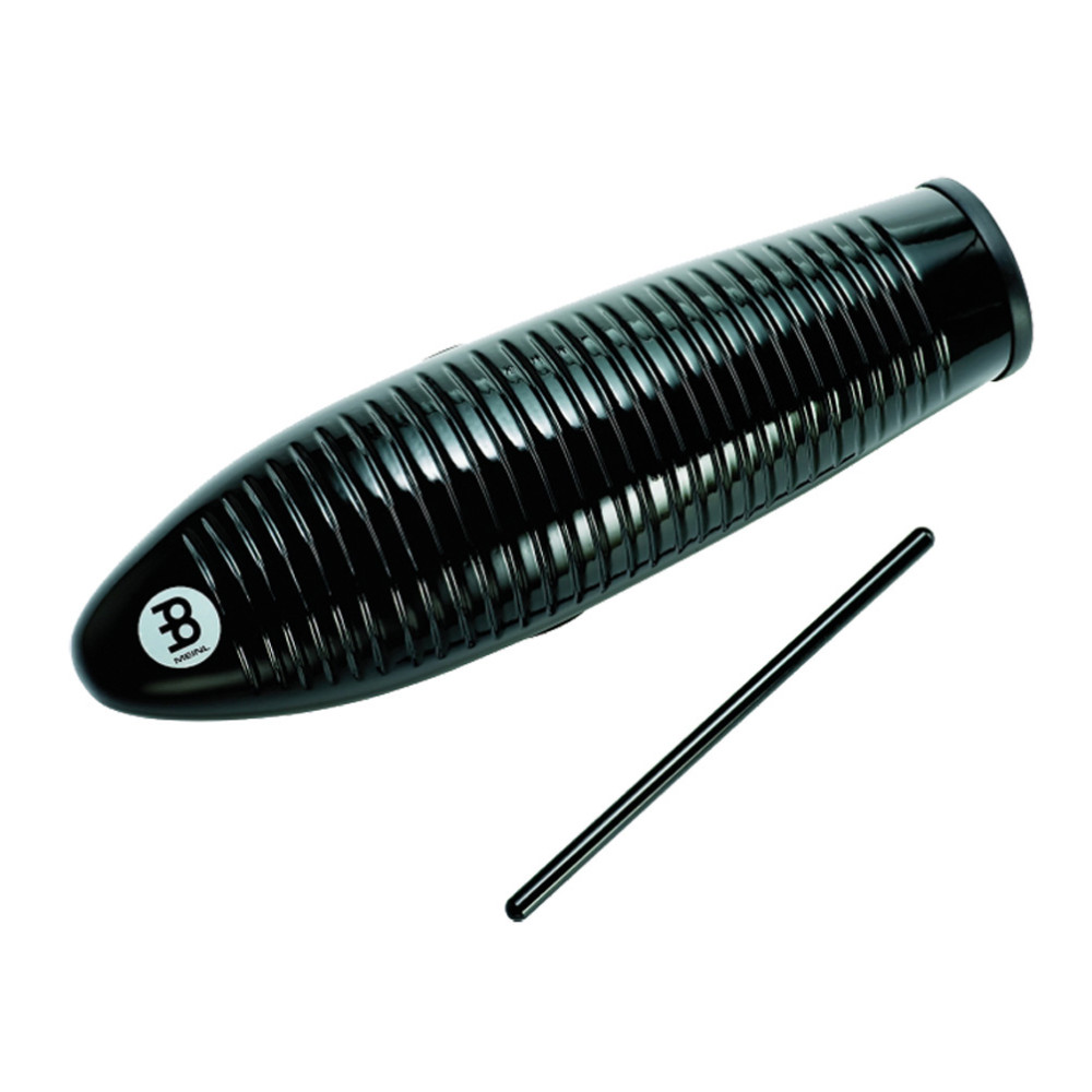 Guiro Meinl de fibra negro