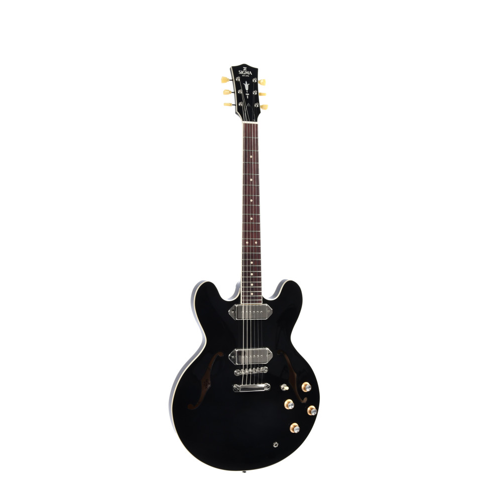 Sigma Serie Hollowbody Hba-102p-bk