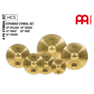 Meinl Cymbal Set Hcsexpended