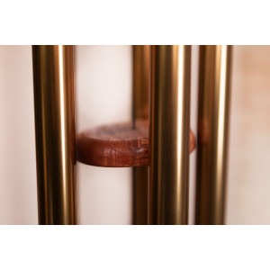 Chimes Sonic Energy Hamsa 36", Black