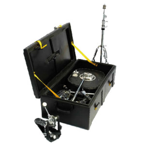 Estuche rígido para accesorios de 36" con ruedas