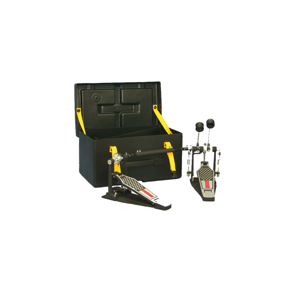 Funda rígida doble pedal para bombo grande