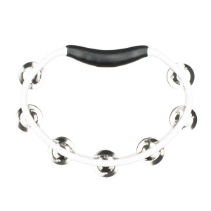 Pandereta Meinl ABS media luna blanca