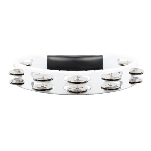 Tambourin Meinl Abs Demi-lune Blanc