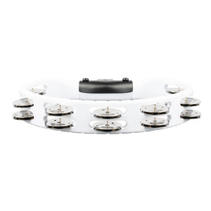 Meinl Half Moon Abs Tambourine White
