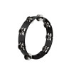 Meinl Black ABS Tambourine 25 cm 1-row cymbals