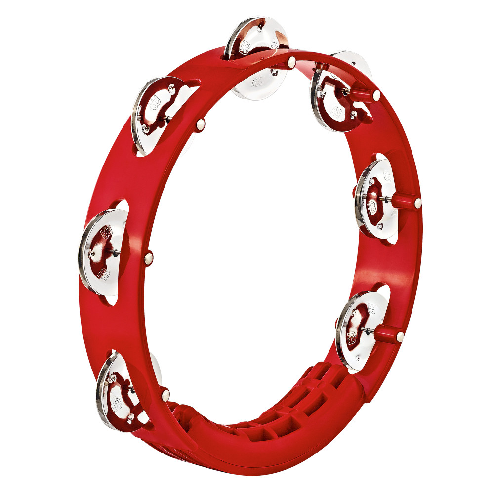 Meinl ABS Red Tambourine 20 cm 1-row cymbals