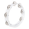 Meinl Abs White Tambourine 20 cm 1 Row Cymbals
