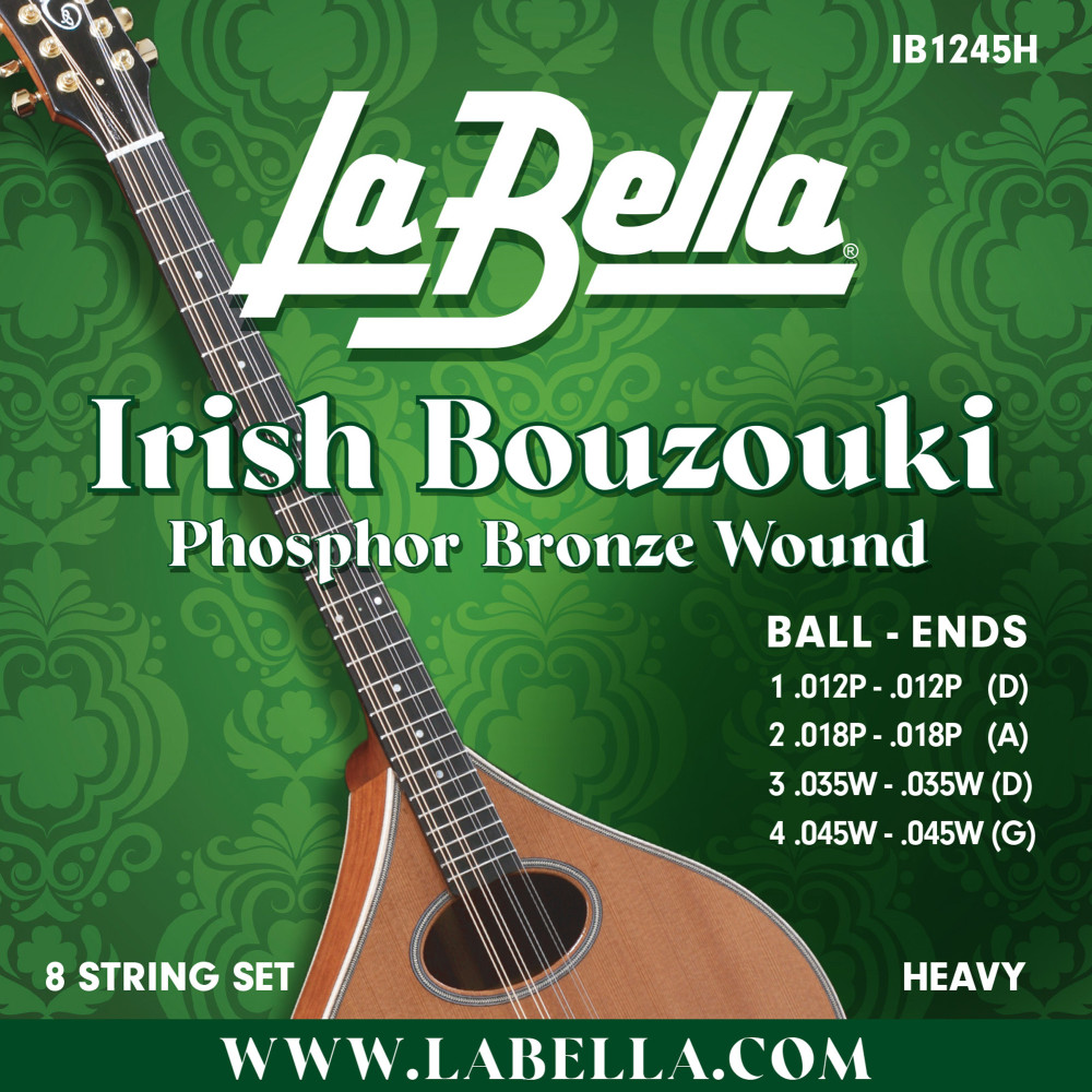 Juego de Bouzouki Irlandés La Bella Heavy