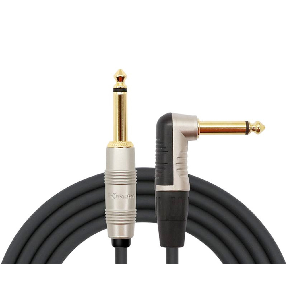 Kirlin Silent Cable 3m Jack to Angled Jack