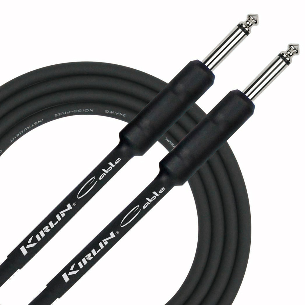 Cable Guitare Kirlin 6m Jack Jack Noir