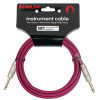 Cable de guitarra Kirlin 3 m jack-jack violeta